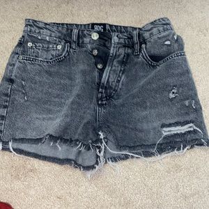Urban Outfitters Black BDG denim shorts